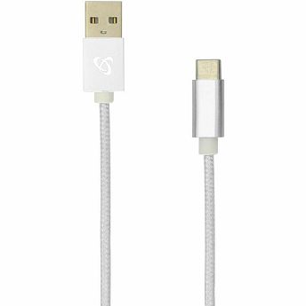 Kabel SBOX, USB-A na USB-C, 0.5m, bijeli