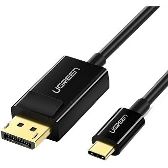 Kabel Ugreen, USB-C (M) na DisplayPort (M), 1.5m, crni