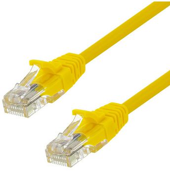 Kabel Ugreen, mrežni, UTP, Cat5e, 1.0m, žuti