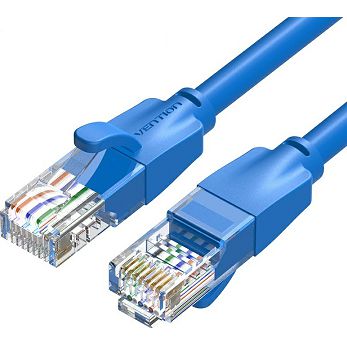 Kabel Vention, mrežni, UTP, Cat6, 0.5m, plavi