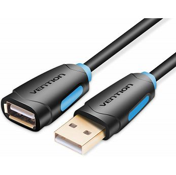 Kabel Vention USB  2.0(M) na USB 2.0(Ž), 2 m, crni