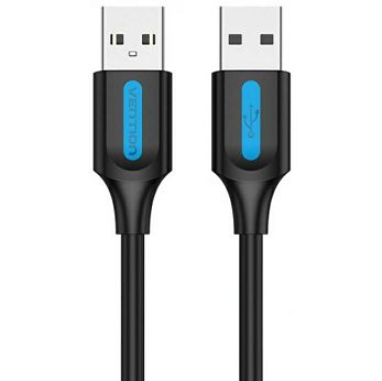 Kabel Vention, USB-A 2.0, 1.0m, crni