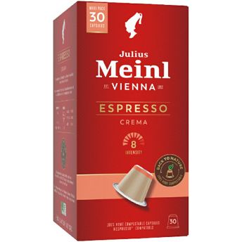 Kapsule za kavu Julius Meinl Espresso Crema, biorazgradive, 30 kapsula