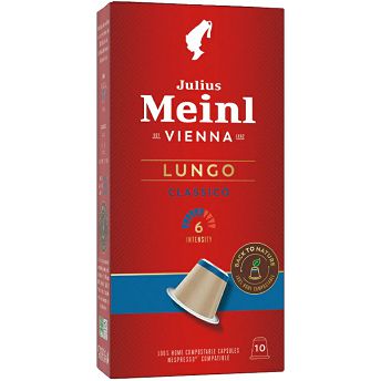 Kapsule za kavu Julius Meinl Lungo Classico, biorazgradive, 10 kapsula