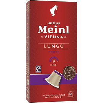 Kapsule za kavu Julius Meinl Lungo Forte, biorazgradive, 10 kapsula