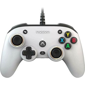 Kontroler Nacon Xbox Series Pro Compact, žičani, bijeli