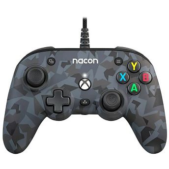 Kontroler Nacon Xbox Series Pro Compact, žičani, Grey Camo