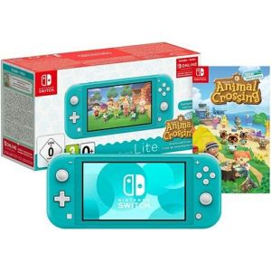 Konzola Nintendo Switch Lite, Turquoise + Animal Crossing: New Horizons + 3 mjeseca online membership