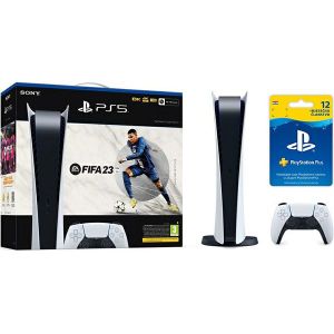 Konzola PlayStation 5 Digital Edition B Chassis + FIFA 23 VCH/FUT VCH + Playstation Plus 365