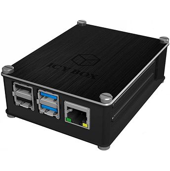 Kućište za Raspberry Pi 4 Icy Box IB-RP110, crno