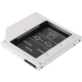 Ladica za disk Orico L127SS, 2.5", SATA3, HDD/SSD (umjesto optičke jedinice)