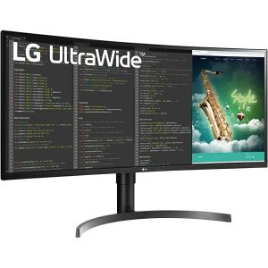 Monitor LG 35" 35WN75C-B, VA, AMD FreeSync 100Hz, 2xHDMI, DP, USB-C, HDR10, Zvučnici, 3440x1440
