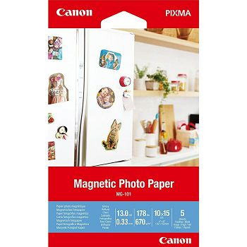 Magnetski foto papir Canon MG-101, 10x15, 5 listova