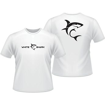 Majica White Shark Promo, Bijela L