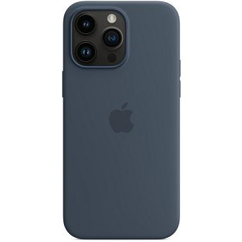 Maskica za mobitel Apple iPhone 14 Pro Silicone Case with MagSafe, Storm Blue
