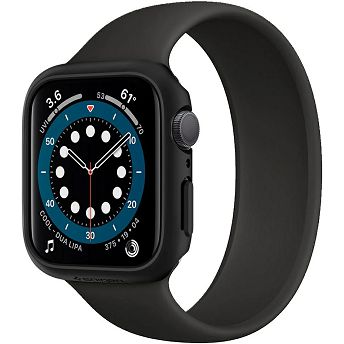 Maskica za pametni sat Spigen Thin Fit, za Apple Watch SE 2022/6/SE/5/4, crna