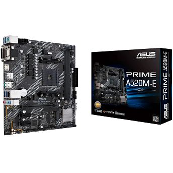 Matična ploča Asus Prime A520M-E/CSM, AMD AM4, Micro ATX