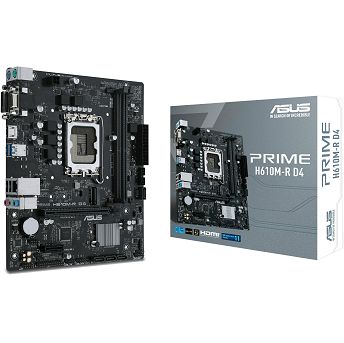 Matična ploča Asus Prime H610M-R D4 DDR4, Intel LGA1700, Micro ATX