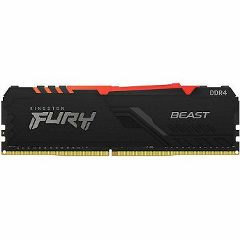 Memorija Kingston Fury Beast RGB, 16GB, DDR4 3200MHz, CL16