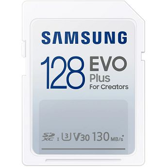 Memorijska kartica Samsung EVO Plus, SDXC, HC Class10, 128GB
