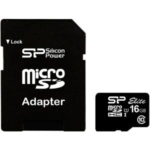 Memorijska kartica Silicon Power Elite, microSDHC, 16GB, HC Class 10 + SD Adapter