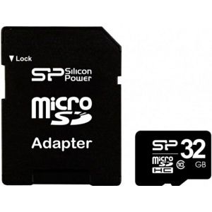 Memorijska kartica Silicon Power, microSDHC, 32GB, HC Class 10 + SD Adapter