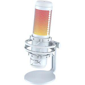 Mikrofon HyperX QuadCast S, RGB, bijeli
