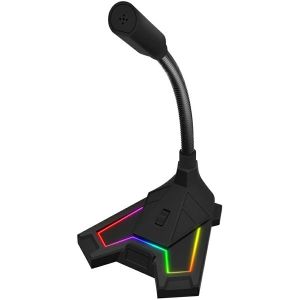 Mikrofon Rampage SN-RMX2 Chatty, RGB, crni