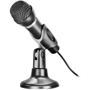 Mikrofon Speedlink CAPO stolni i ručni sistem, crni - PROMO
