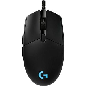 Miš Logitech G Pro Hero, žičani, gaming, 25600DPI, HERO senzor, RGB, crni