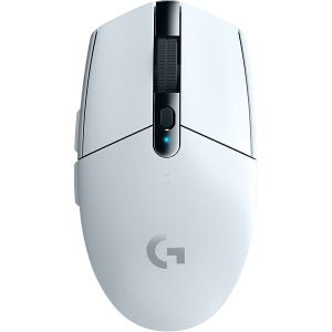 Miš Logitech G305 Lightspeed, bežični, gaming, 12000DPI, HERO senzor, bijeli - MAXI PROIZVOD