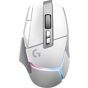 Miš Logitech G502 X Plus Lightspeed, bežični, gaming, 25600DPI, HERO senzor, RGB, bijeli