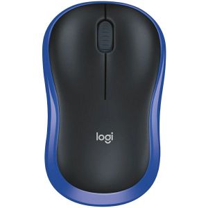 Miš Logitech M185, bežični, plavi