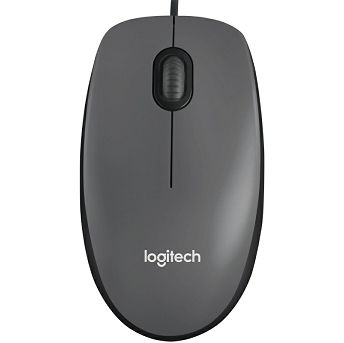 Miš Logitech M90, žičani, sivi