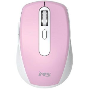 Miš MS Focus M317, bežični, rozi