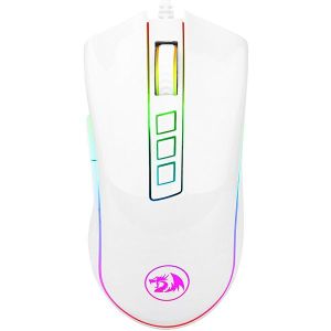 Miš Redragon Cobra M711W, žičani, gaming, 5000DPI, RGB, bijeli