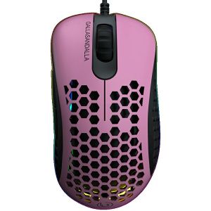 Miš UVI Lust GallaSandalla, žičani, gaming, 16000DPI, RGB, rozi - BEST BUY