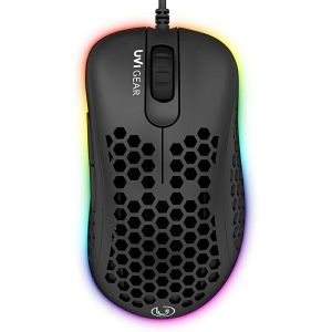 Miš UVI Lust, žičani, gaming, 16000DPI, RGB, crni - BEST BUY