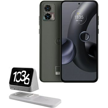 Mobitel Motorola Edge 30 Neo, 6.28" 120Hz, 8GB RAM, 128GB Memorija, 5G, Black Onyx + Lenovo Smart Clock 2