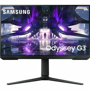 Monitor Samsung 27" Odyssey G3, LS27AG300NUXEN, VA, gaming, AMD FreeSync Premium 144Hz, 1 ms, HDMI, DP, Pivot, Full HD