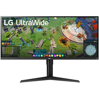 Monitor LG 34" 34WP65G-B, IPS, gaming, AMD FreeSync 75Hz, HDR400, HDMI, DP, 2560x1080