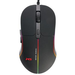 Miš MS Nemesis C320, žičani, gaming, 6400DPI, RGB, crni - MAXI PONUDA