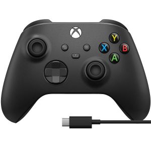Kontroler Microsoft Xbox Wireless, bežični, crni + kabel