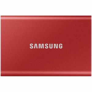 Eksterni SSD Samsung T7, 1TB, USB 3.2, crveni