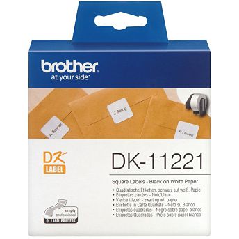 Naljepnice Brother DK11221, 23x23mm