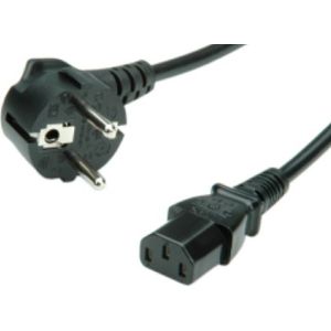 Naponski kabel Roline Value C13, 1.8m, crni