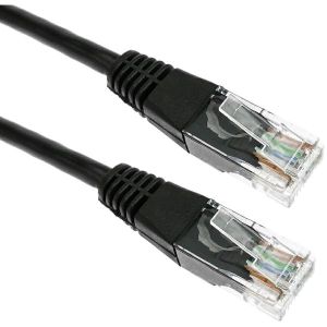 Kabel NaviaTec, mrežni, UTP, Cat5e, 2.0m, crni