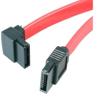 Kabel NaviaTec, kutni SATA3, 0.5m, crveni