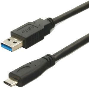 Kabel NaviaTec NVT-USB-338, USB-A 3.0 na USB-C, 2m, crni