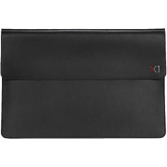 Navlaka za prijenosno računalo Lenovo Leather Sleeve, do 14", crna